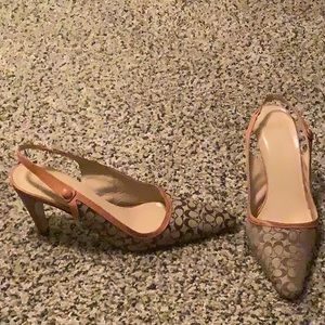 Coach heels